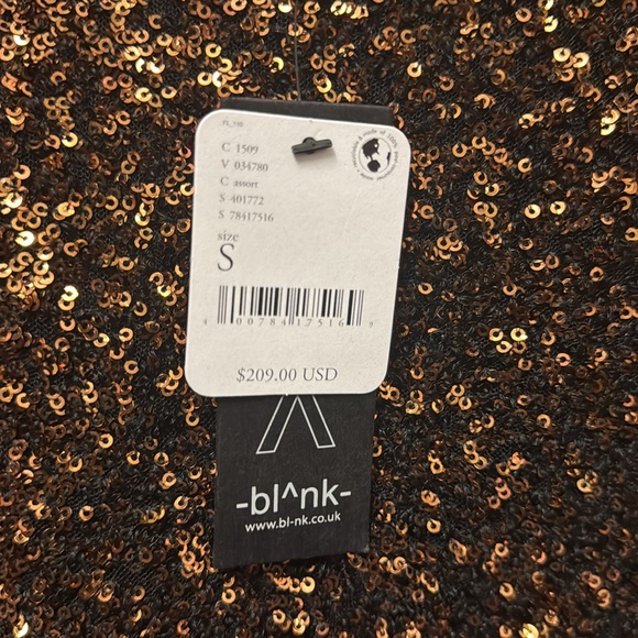 Bl-nk Rossellini violet sequence dress - Picture 7 of 11